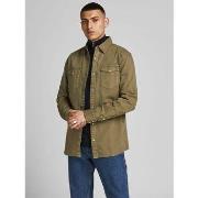 Overhemd Lange Mouw Jack &amp; Jones 12138115 SHERIDAN-FOREST NIGHT