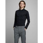 Overhemd Lange Mouw Jack &amp; Jones 12097662 PARMA-BLACK
