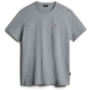 T-shirt Napapijri SALIS SS SUM NP0A4H8D-160 MED GREY MEL