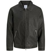 Leren Jas Jack &amp; Jones 12278839 JJECASABLANCA PU-BLACK