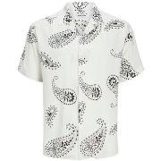 Overhemd Lange Mouw Jack &amp; Jones 12248448 ABSTRACT-CLOUD DANCER