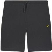 Korte Broek Lyle &amp; Scott ML414VOG SWEAT SHORT-W635 GUNMETAL