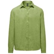 Overhemd Lange Mouw Bomboogie SM6402 T LI2-338 GUACAMOLE