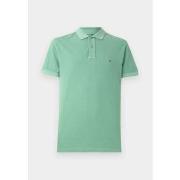 Polo Shirt Korte Mouw Tommy Hilfiger MW0MW34757 GRMT DYE-L3J FPRT GREE...