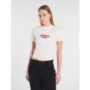T-shirt Korte Mouw Dickies CENTER LOGO DK0A4Z8FC481-EGRET