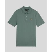 T-shirt Lyle &amp; Scott SP400VOG POLO-X583 GREEN MERCURIAL