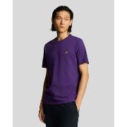 T-shirt Lyle &amp; Scott TS400VOG PLAIN-X589 ACAI