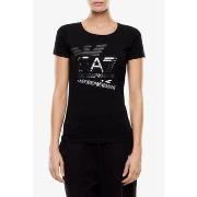 T-shirt Korte Mouw Emporio Armani EA7 7W000720 AF10373-UC001 BLACK