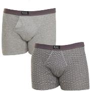 Boxers Kisses And Love KLB3-2011-GRAY