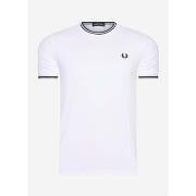T-shirt Korte Mouw Fred Perry Twin tipped t-shirt