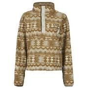 Fleece Jack Columbia HELVETIA II PRINTED CROPPED HALF SNAP FLEECE