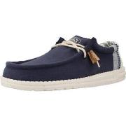 Lage Sneakers HEYDUDE WALLY LINEN NATURAL
