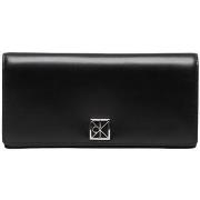 Portemonnee Calvin Klein Jeans EMBLEM HW PEBBLE LONG BIFOLD LV04F1129G