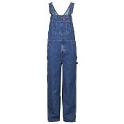 Jumpsuit Dickies LOOSE DENIM BIB CLASSIC BLUE