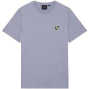 T-shirt Korte Mouw Lyle &amp; Scott Plain T-Shirt Bubble Blue