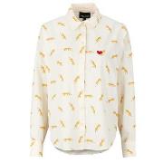 Overhemd Pieces PCJANNA LS LOOSE AOP