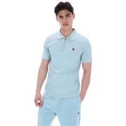 T-shirt Fila Gold Lemar 2 Premium Zip Polo Sterling Blue