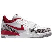 Lage Sneakers Nike Jordan Legacy 312 Low White Cement Gym Red (Women's...