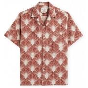 Overhemd Korte Mouw Portuguese Flannel Feathers Shirt