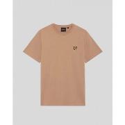 T-shirt Lyle &amp; Scott TS400VOG PLAIN-Y121 BARLEY