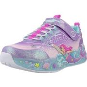 Lage Sneakers Skechers Zapatillas Niña Modèle Mermaid Dreams
