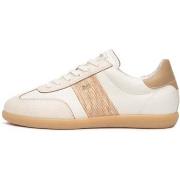 Lage Sneakers NeroGiardini Interceptor Velvet Osso 0100 T.Paglia Fresh...