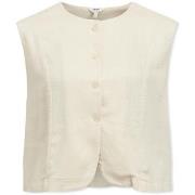 Blouse Object Aya Vest - Sandshell