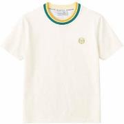 T-shirt Sergio Tacchini Monte Velour T-Shirt Gardenia