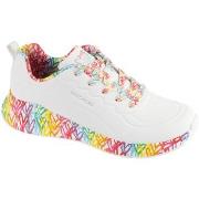 Lage Sneakers Skechers Uno Lite - Exuberant Hearts