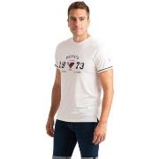 T-shirt Korte Mouw Privata PRI2533-BLANCO