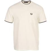 T-shirt Korte Mouw Fred Perry Pocket Detail Pique T-Shirt