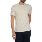 T-shirt Korte Mouw Gant Normaal schild T-shirt