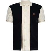 Polo Shirt Korte Mouw Trojan Ottomaanse polo met paneel