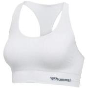 Top hummel Brassière de sport Seamless blanche