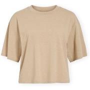 T-shirt Korte Mouw Vila T-Shirt Luxi - Birch