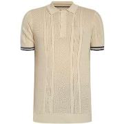 Polo Shirt Korte Mouw Superdry Gebreide polo met textuur