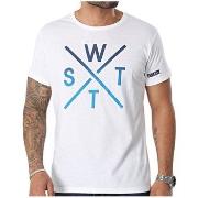 T-shirt Korte Mouw Watts T-S manches courtes--H-WATTS03