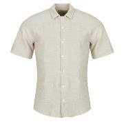 Overhemd Korte Mouw Only &amp; Sons ONSCAIDEN LIFE SS SOL RES LINEN