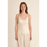 Top Molly Bracken LAS141EP-OFFWHITE