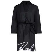 Korte Jurk Karl Lagerfeld Dna Signature Beach D Black