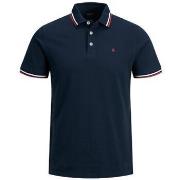 Polo Shirt Korte Mouw Jack &amp; Jones 12136668 Navy Blazer