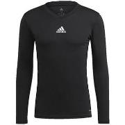 T-Shirt Lange Mouw adidas T-shirt manches longues Team Base noir