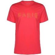 T-shirt Korte Mouw Nike T-shirt PSG x Jordan Rouge