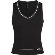Top Karl Lagerfeld SIGNATURE LOUGE TANK TOP B2W44008