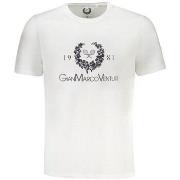 T-shirt Korte Mouw Gianmarco Venturi au01419linobiwhite2xl