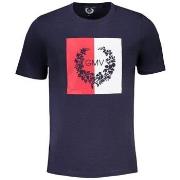 T-shirt Korte Mouw Gianmarco Venturi au01416attilioblnighbl2xl