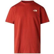 T-shirt Korte Mouw The North Face Vertical