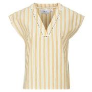 Blouse Vila VISELDIA V-NECK S/S TOP