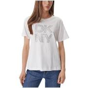 T-shirt Korte Mouw Dkny SW5900202 wht