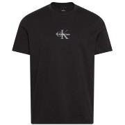 T-shirt Korte Mouw Calvin Klein Jeans Camisetas Hombre Modèle Lv04rb86...